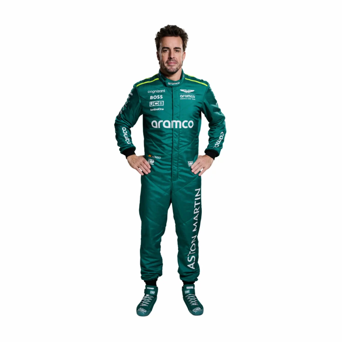 2024 Fernando Alonso Aston Martin F1 Team Racing Suit
