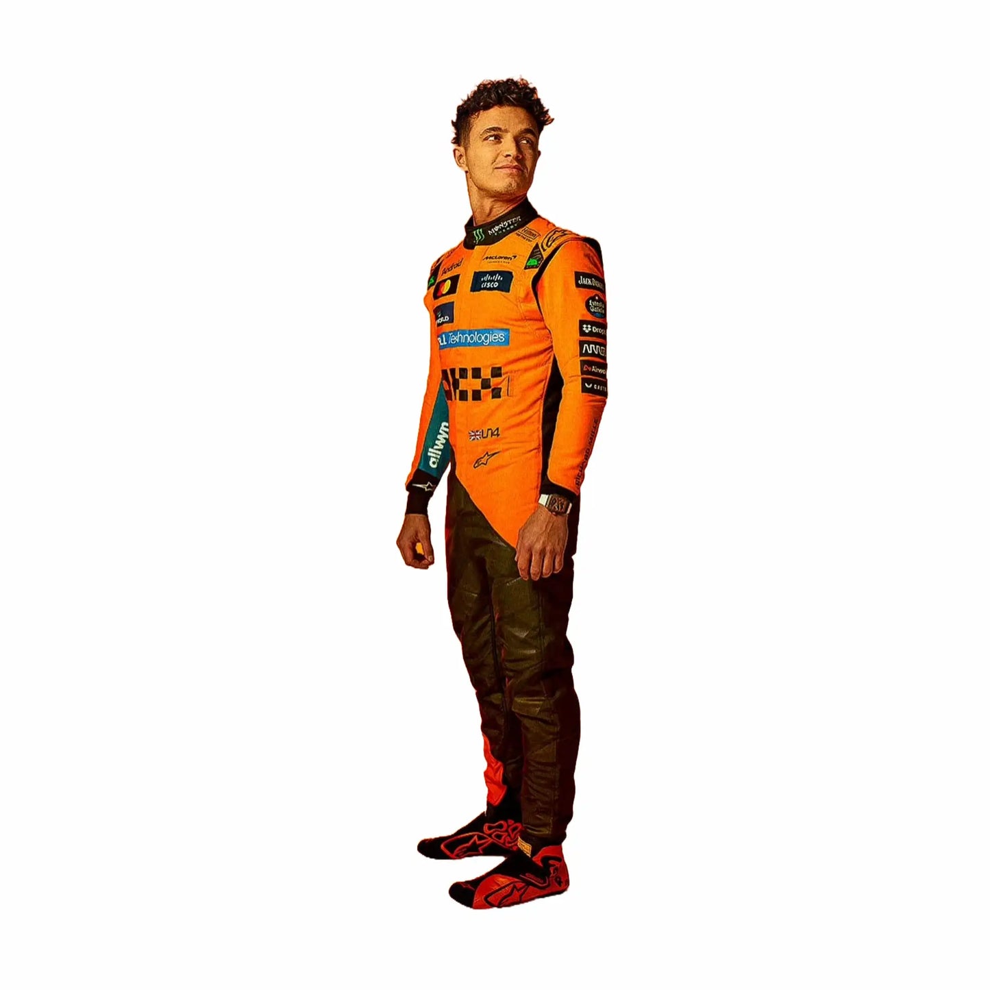 New 2025 Lando Norris McLaren Formula One Team Racing Suit