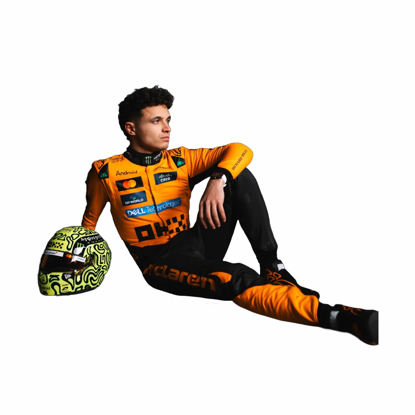 New 2025 Lando Norris McLaren Formula One Team Racing Suit