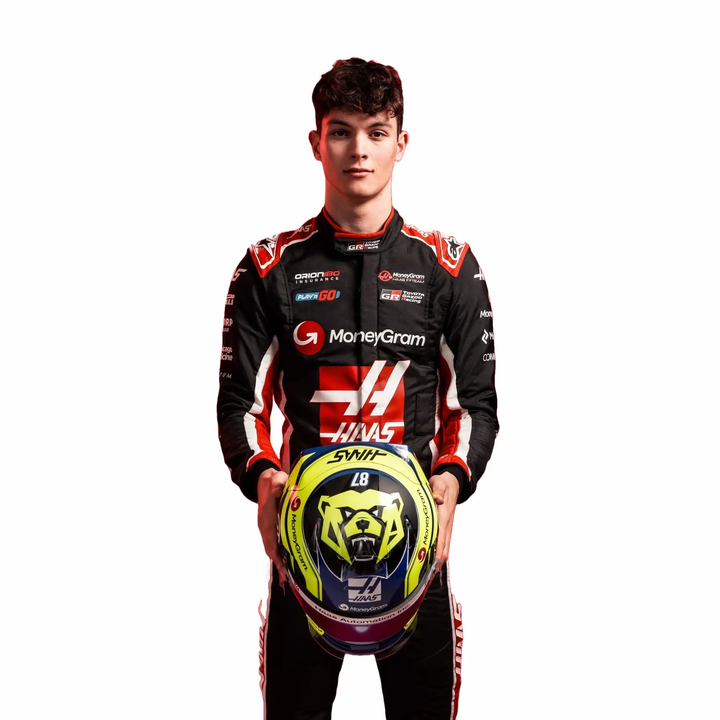 New 2025 Haas F1 Team Oliver Bearman F1 Team Racing Suit