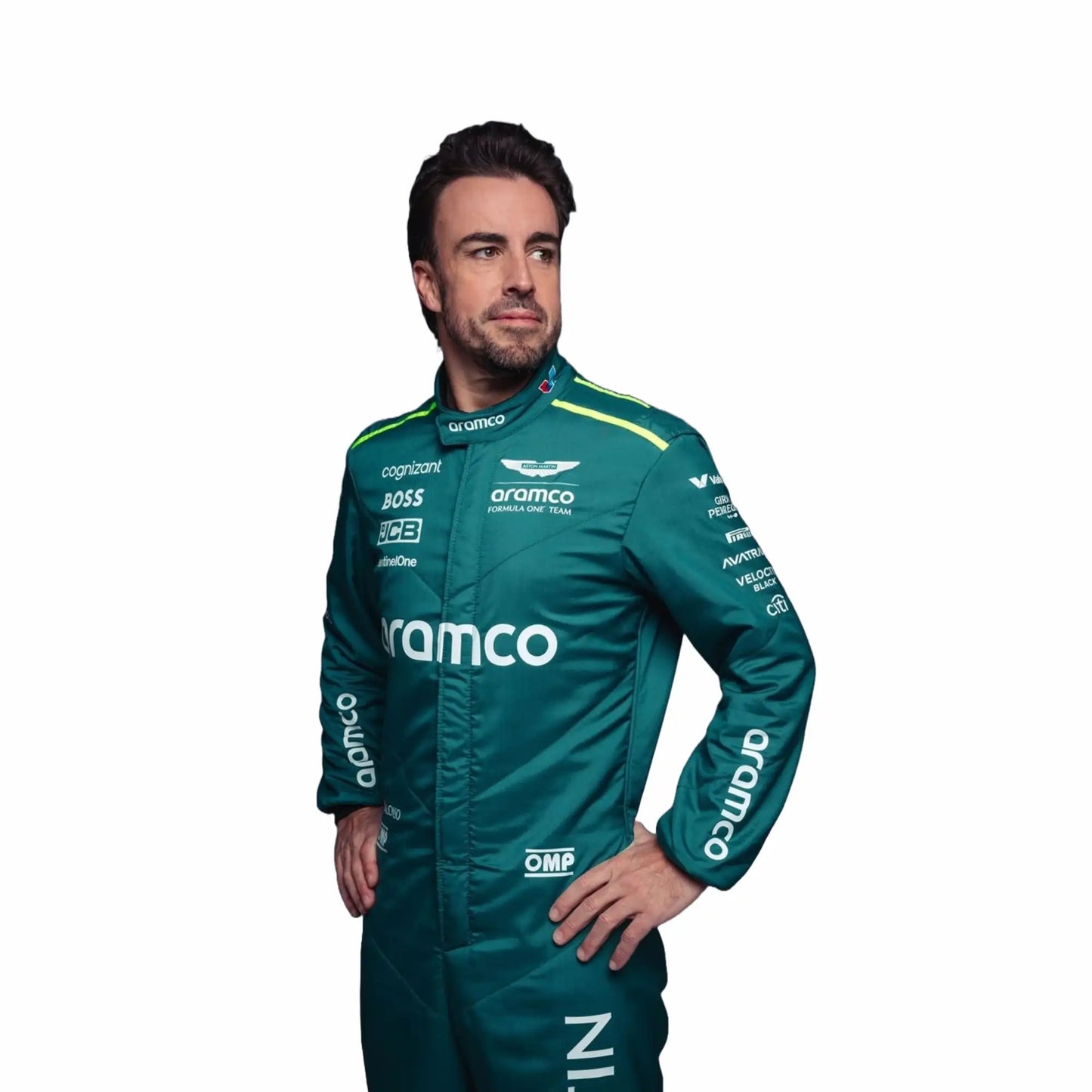 2024 Fernando Alonso Aston Martin F1 Team Racing Suit
