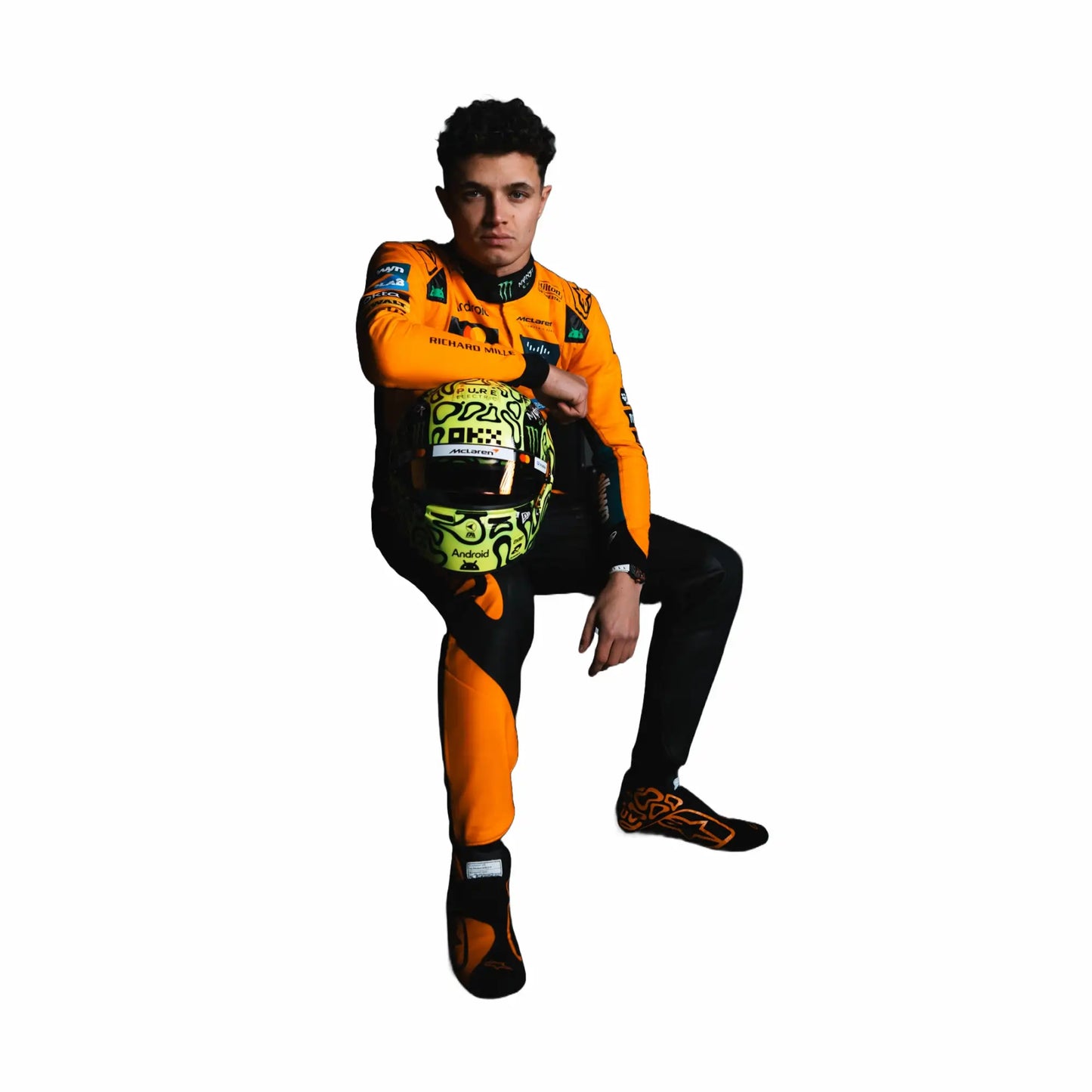 New 2025 Lando Norris McLaren Formula One Team Racing Suit