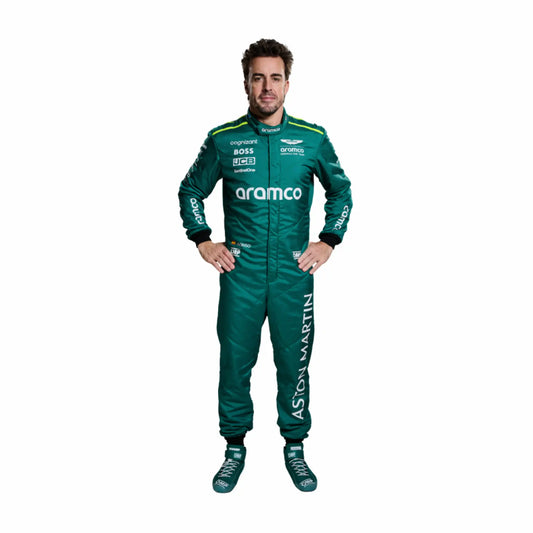 2024 Fernando Alonso Aston Martin F1 Team Racing Suit