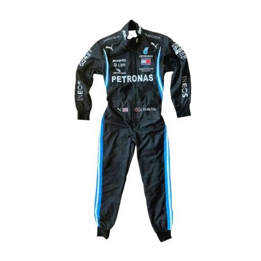 Lewis Hamilton 2022 Racing Suit F1 Mercedes AMG Petronas  | F1 Replica Embroidery Race Suit