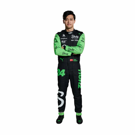 2024 Zhou Guanyu Stake F1 Team KICK Sauber F1 Race Suit