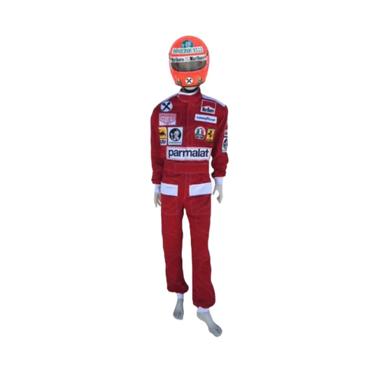 Niki Lauda 1976 Replica Racing Suit Team Ferrari F1