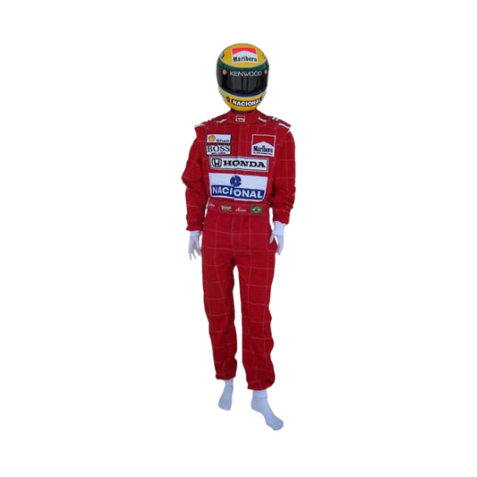 1991 Ayrton Senna Mclaren F1 Replica Racing Suit
