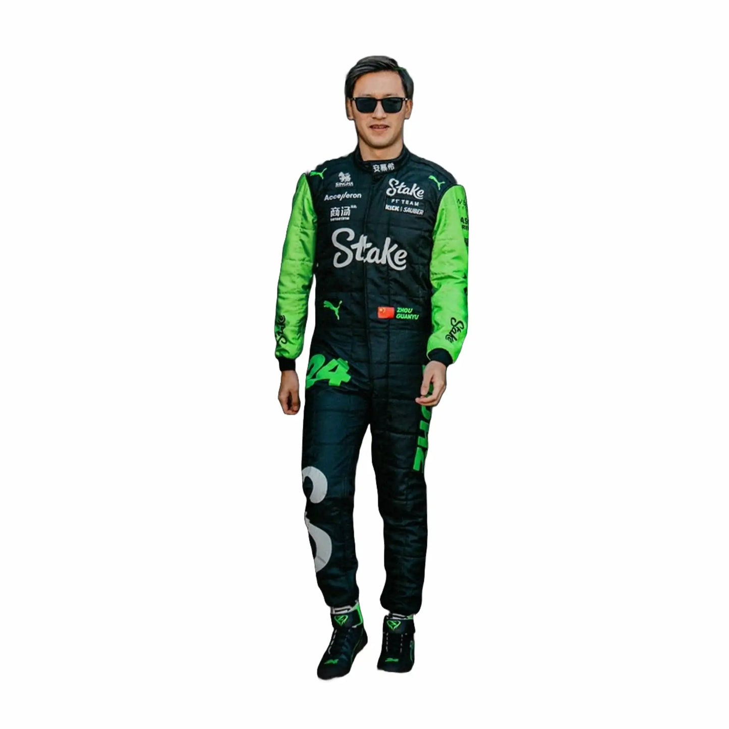 2024 Zhou Guanyu Stake F1 Team KICK Sauber F1 Race Suit
