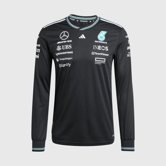 Adidas_2025_Long_Sleeve_T-shirt_Mercedes-AMG_F1_Formulaone_Wears