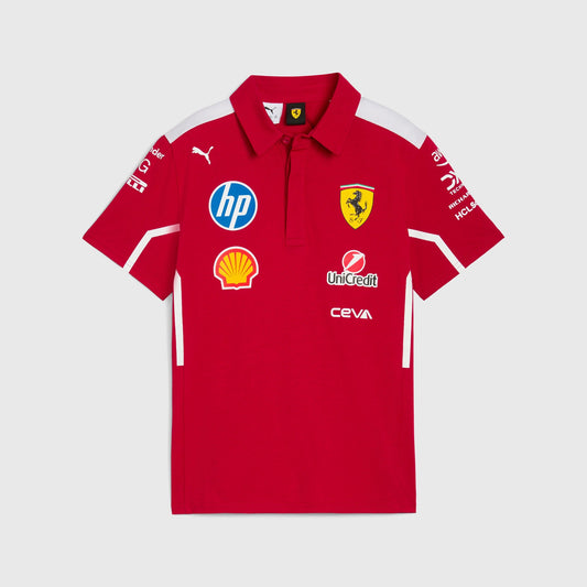 Ferrari_F1_Puma_2025_Team_Polo_FormulaOne_Wears